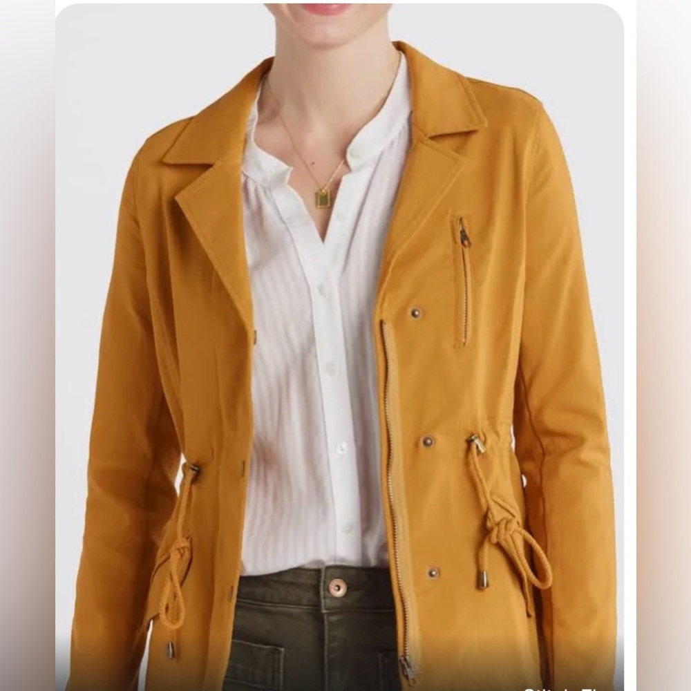 Eden Society Dario Cinched Waist Jacket in Large